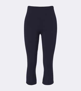 Faithfull The Brand Leandra cotton-blend capri pants