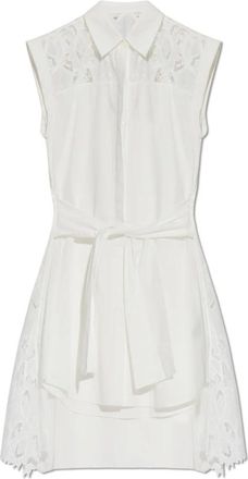 AllSaints Dames, Jurken, Wit, Maat: 2XS Katoen