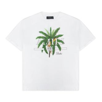 Amiri White Palm Tree T-shirt