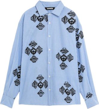 Barrow Camicia a righe - Blu