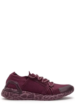 Stella McCartney Adidas X Stella Mccartney Ultraboost Dna Mesh-knit Sneakers - Burgundy - 4.5 (IT37.5 / UK4.5)