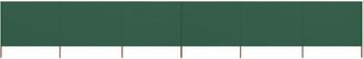 Fimei Fimei - Biombo De Privacidad 6 Paneles De Tela 800 X 120 Cm Verde 020008841