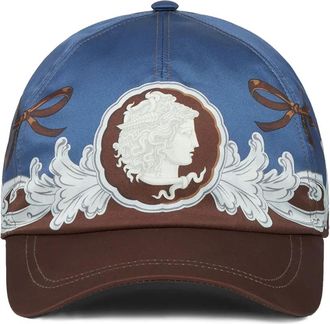 Versace Cameo baseball cap - Blue