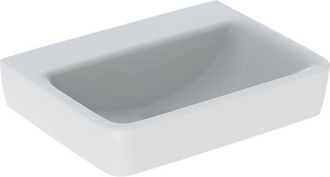 Keramag Keramag - Geberit Renova Plan, Lavabo Con Enjuague Manual, 50x38 Cm, Sin
