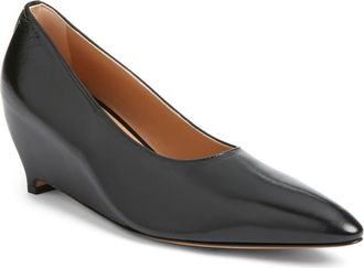 Maison Margiela Wedge Pointed Toe Pump in Black at Nordstrom, Size 10.5Us