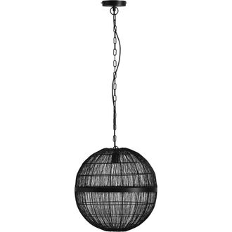 Globo Lighting L&aacute;mpara Colgante - Hermi Ii - Negro - Metal - &Oslash; 40cm - - Globo