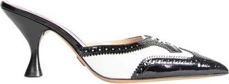 Thom Browne Soft Patent Heeled Mule 75mm - Dames - Muiltjes - Veelkleurig - 38 EU - Leer - Schoenen