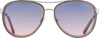 Guess Smoke Pilot Ladies Sunglasses GF6188 20B 57