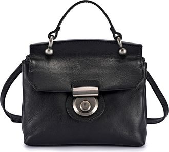 OLD TREND Leather Cypress Crossbody Bag in Black at Nordstrom Rack