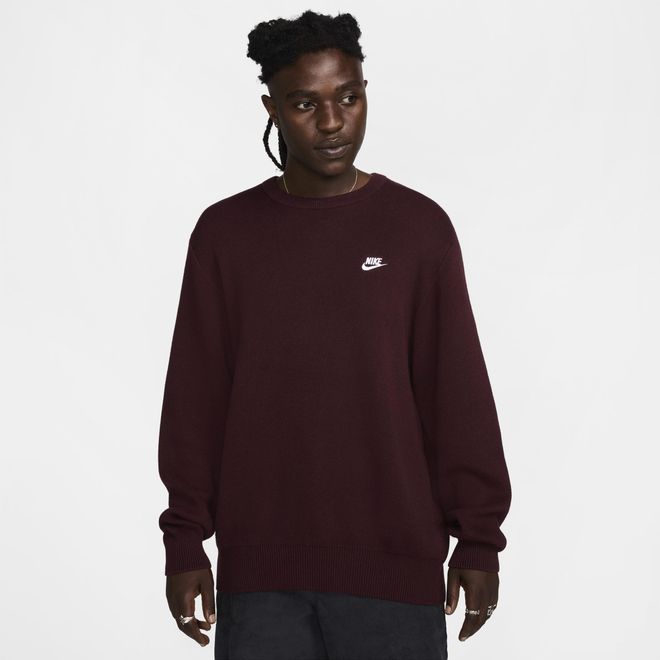 Nike Pull a col ras du cou Nike Club pour homme Rouge des 56 49 sur Stylight