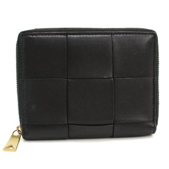 Bottega Veneta Black Leather Wallet (Bi-Fold) (Pre-Owned)