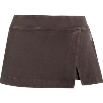 Free People FP Movement Hot Shot Miniskort in Chocolate at Nordstrom, Size X-Large
