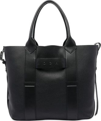Hogan Medium Script Shopping Bag