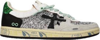 Premiata Bskt Clayd - Dames - Sneakers - Grijs - 41 EU - Katoen - Schoenen