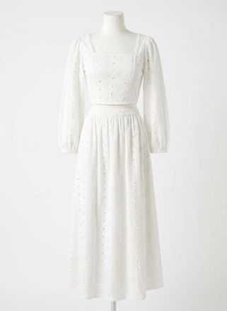 Z Supply Bria Eyelet Top In White