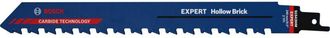 Bosch Lama per sega a gattuccio Expert per mattoni forati L.240mm B.23mm tpi 2 12,7mm 10 unit&agrave;