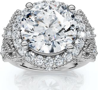 Pompeii3 Certified 3 1/3Ct Diamond Engagement Ring 14k Gold or Platinum Lab Grown