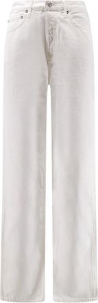 A Gold E Donna, Jeans, Bianco, W24, new