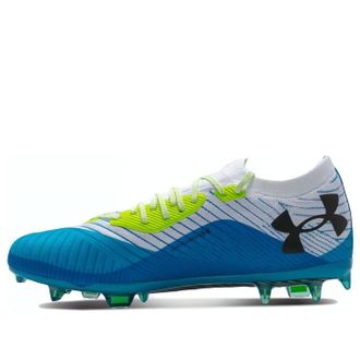 Under Armour UA Shadow Elite 2 FG Football Boots Blue White Green 3027239-103