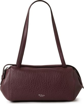 Mulberry Small Meadow Leather Shoulder Bag in Black Cherry at Nordstrom