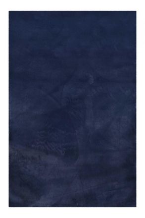 Esprit Alfombra efecto piel de conejo azul para sal&oacute;n, dormitorio 130x190