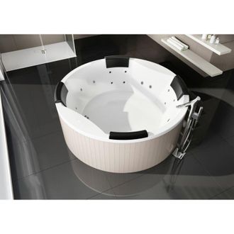 Riho Colorado Ba&ntilde;eras Redondas, Con Sistema De Flujo, 2 Plazas, - Riho