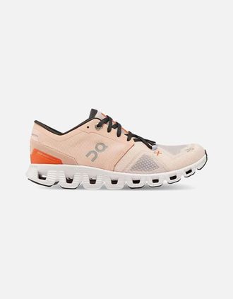 On Womens On Running Cloud X 3 Trainers - Tan - Size: 5.5