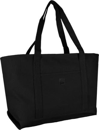 Dalix Ghost 23 Carryall Canvas Tote Bag in Black at Nordstrom