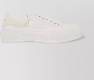 Alexander McQueen low-top rubber sole sneakers