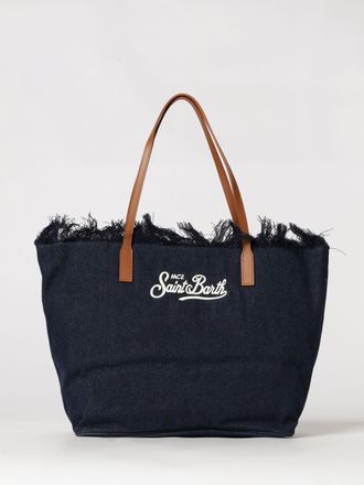 MC2 Saint Barth Borsa a spalla in misto cotone con logo