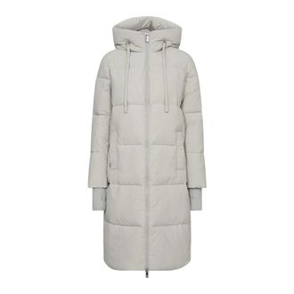 Mos Mosh MOS Mosh, Jassen, Dames, Grijs, XS, Polyester, Lange Jas met Ethermaloft Technologie