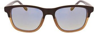 Hurley 55mm Polarized Square Sunglasses in Brown at Nordstrom Rack