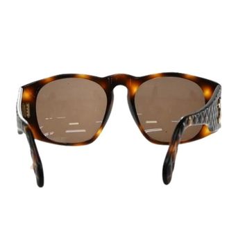 Chanel Pre-owned Accessories, female, Brown, Size: ONE SIZE Pre-owned Logo cc sunglasses