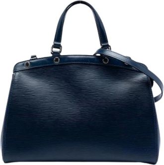 Louis Vuitton Pre-owned Handbags, female, Blue, Size: ONE SIZE Pre-owned Brea MM