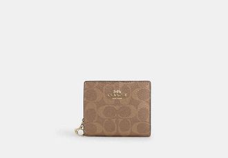 Coach Snap Wallet in Brown | PVC