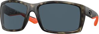 Costa 6S9007 Reefton Polarized 900747 Mens Sunglasses Brown Size 64