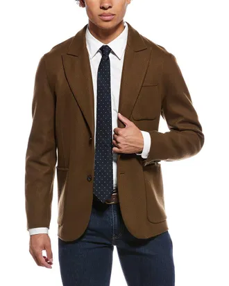 Vince Splitable Wool-Blend Blazer