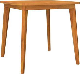 vidaXL Mesa De Jard&iacute;n Madera Maciza De Acacia 85x85x75 Cm Vidaxl