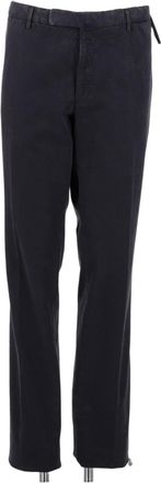 Incotex Tailored Black Pants with Straight-Leg Cut