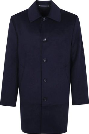 Paul Smith Lange jas - Heren - Mantels - Blauw - Maat: L