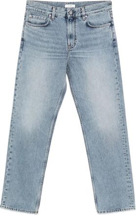 Toteme Low Straight Jeans - Dames - Regular Fit Jeans - Blauw - W27 - Katoen - Jeans