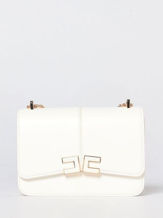 Elisabetta Franchi Faux Leather Bag with Monogram