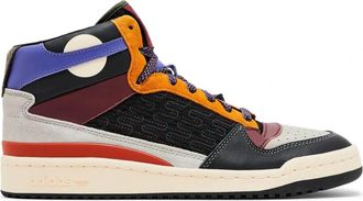 adidas Forum Mid Patchwork - Heren - Fitnessschoenen - Veelkleurig - 39 EU - Leer - Fitness