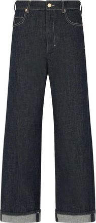 Max Mara Straight Jeans, female, Blue, Size: XS Straight Jeans