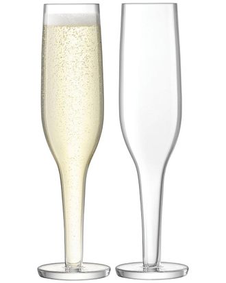 LSA International Lsa International Set Of 2 Epoque Champagne Flute 6Oz