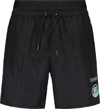 Iceberg Badmode, Heren, Zwart, XL, Beach Shorts