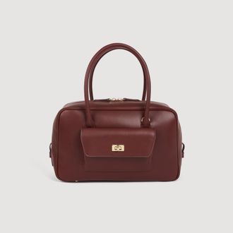 Sandro EZMEH bag in plain leather