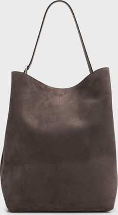 Toteme Belted Tote Bag in Suede