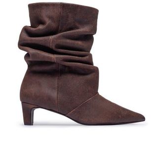 Bernardo Etta Slouch Bootie in Dark Chocolate at Nordstrom, Size 7.5