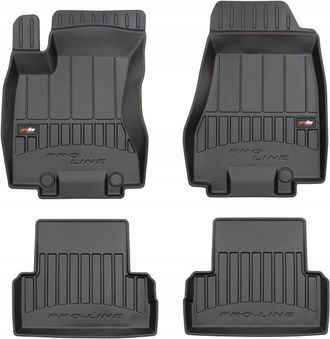 OEM Alfombrillas De Goma Y Limpiaparabrisas Para Nissan X-trail 2 T31 2008-2013, Canales 3d